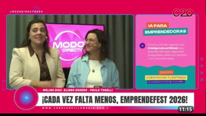 Modo Directo | Emprendefest 2026 – Melisa Díaz y Eliana Oggero y Paula Toselli