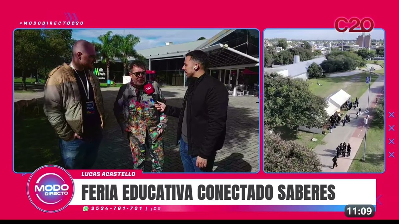 Modo Directo | Feria educativa conectado saberes – Lucas Accastello y Milo Lokett