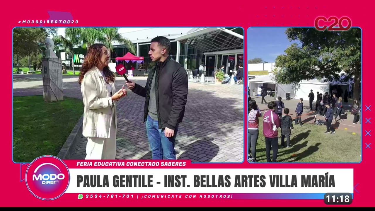 Modo Directo | Feria educativa conectado saberes – Paula Gentile