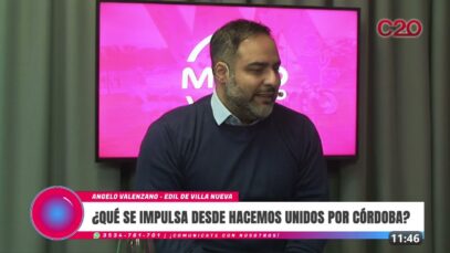 Modo Directo | Hacemos Juntos por Córdoba – Angelo Valenzano