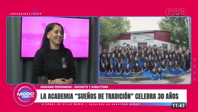 Modo Directo | La Academia celebra 30 años – Mariana Pedernera