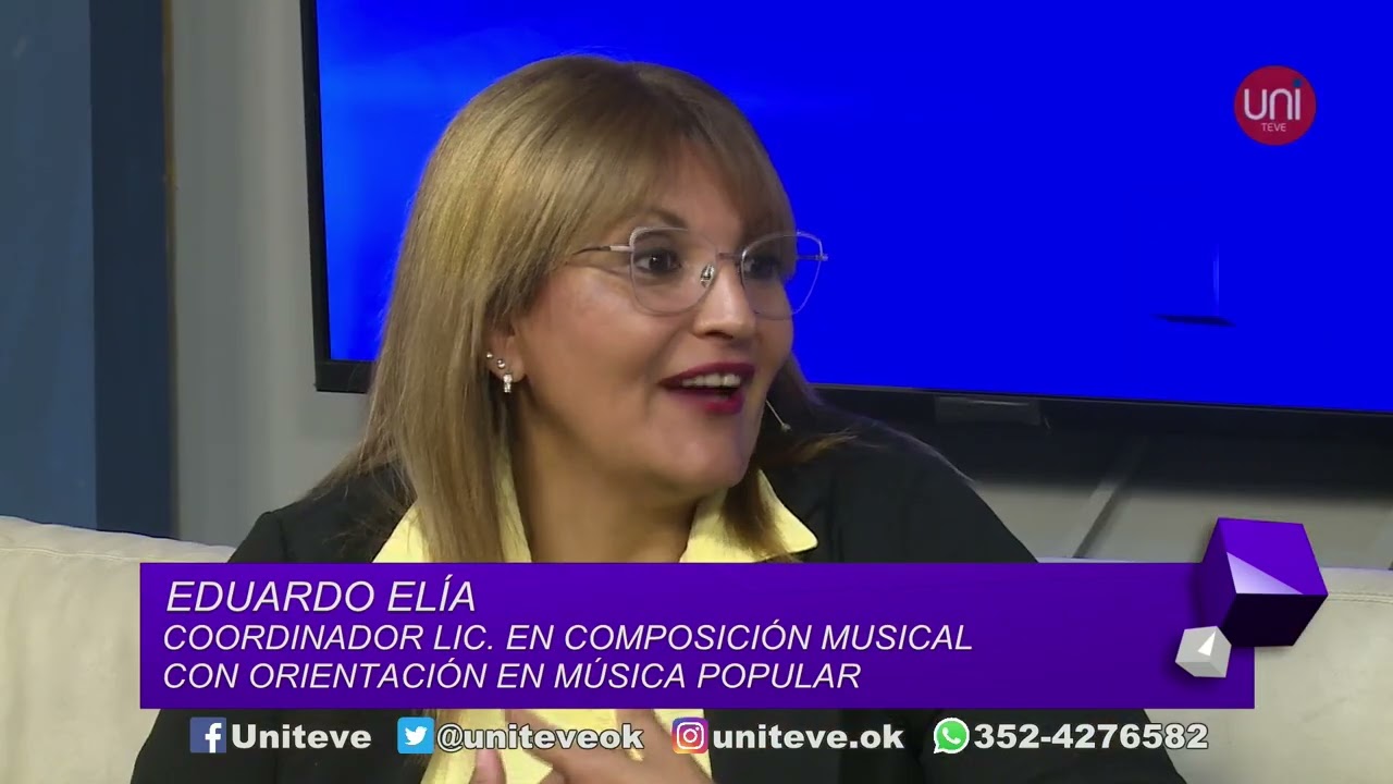 Uniteve Noticias | 10° Congreso Latinoamericano de Formación Académica en Música Popular de la UNVM