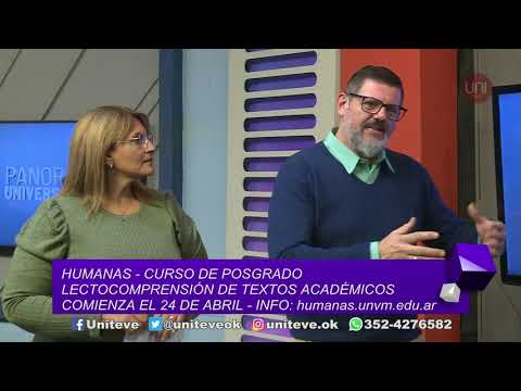 Uniteve Noticias | Curso de posgrado en lectocomprensión de textos académicos