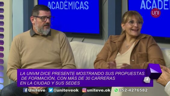 Uniteve Noticias | La UNVM presente en la Feria Educativa Conectando Saberes